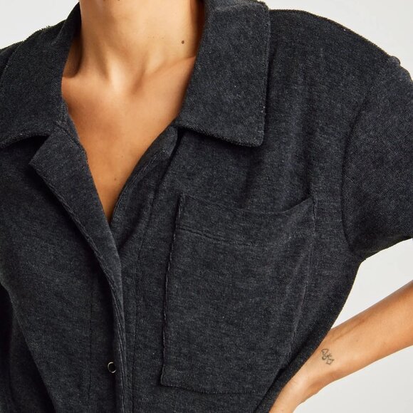 Year of Ours Gray Terry Cloth Matching Set - Picture 3 of 12